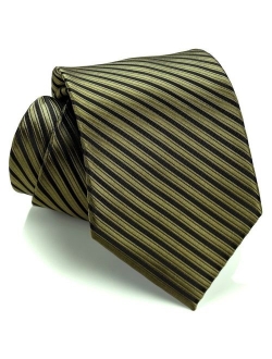 Striped Ties for Men - Woven Necktie - Mens Ties Neck Tie by Scott Allan