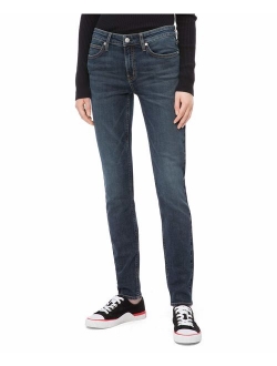 Women's Mid Rise Skinny Fit Jeans