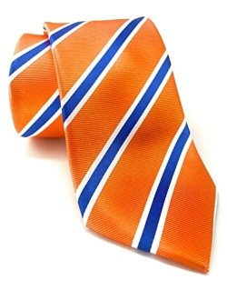 Striped Ties for Men - Woven Necktie - Mens Ties Neck Tie by Scott Allan