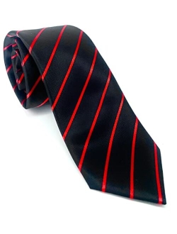 Striped Ties for Men - Woven Necktie - Mens Ties Neck Tie by Scott Allan