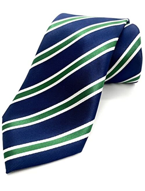 Striped Ties for Men - Woven Necktie - Mens Ties Neck Tie by Scott Allan