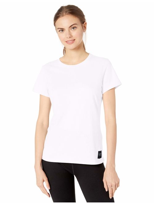 Calvin Klein Women's Logo Patch Crew Neck Tee