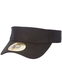 TOP HEADWEAR Solid Adjustable Blank Visor