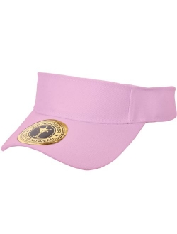 TOP HEADWEAR Solid Adjustable Blank Visor