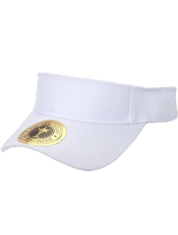 TOP HEADWEAR Solid Adjustable Blank Visor