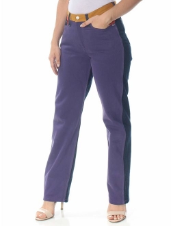 Women's High Rise Straight Fit Jeans