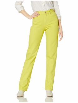 Women's High Rise Straight Fit Jeans