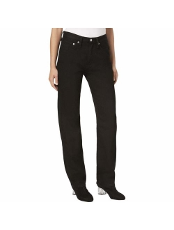 Women's High Rise Straight Fit Jeans