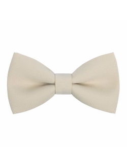 Classic Pre-Tied Bow Tie Formal Solid Tuxedo for Adults & Children, by Bow Tie House