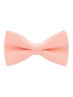 Classic Pre-Tied Bow Tie Formal Solid Tuxedo for Adults & Children, by Bow Tie House