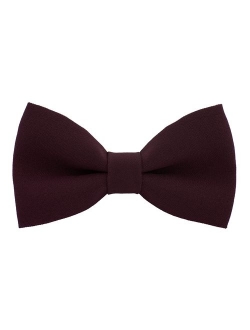 Classic Pre-Tied Bow Tie Formal Solid Tuxedo for Adults & Children, by Bow Tie House