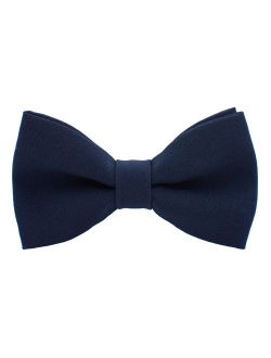 Classic Pre-Tied Bow Tie Formal Solid Tuxedo for Adults & Children, by Bow Tie House