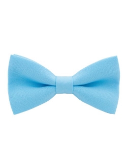 Classic Pre-Tied Bow Tie Formal Solid Tuxedo for Adults & Children, by Bow Tie House