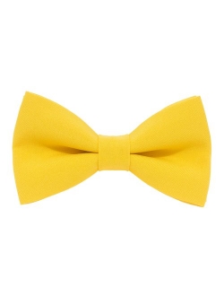 Classic Pre-Tied Bow Tie Formal Solid Tuxedo for Adults & Children, by Bow Tie House