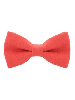 Classic Pre-Tied Bow Tie Formal Solid Tuxedo for Adults & Children, by Bow Tie House