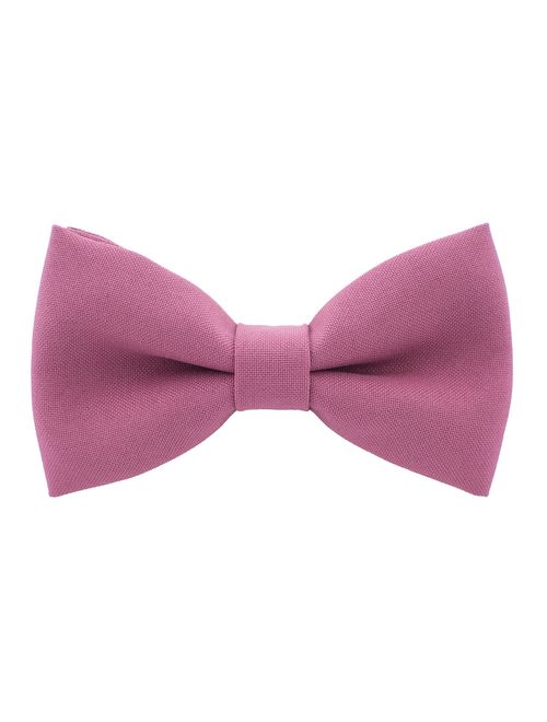 Classic Pre-Tied Bow Tie Formal Solid Tuxedo for Adults & Children, by Bow Tie House