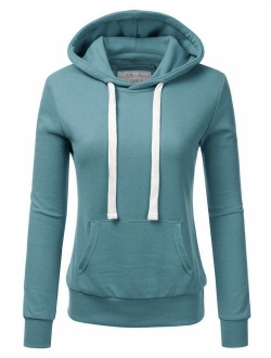 NINEXIS Womens Long Sleeve Fleece Pullover Hoodie Sweatshirts