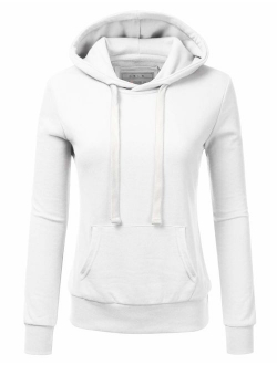 NINEXIS Womens Long Sleeve Fleece Pullover Hoodie Sweatshirts