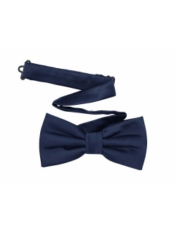 TINYHI Men's Pre-Tied Satin Formal Tuxedo Bowtie Adjustable Length Satin Bow Tie