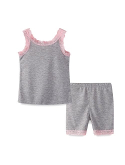 Mud Kingdom Girls Clothes Sets Holiday Polka Dot Sun-Top and Shorts