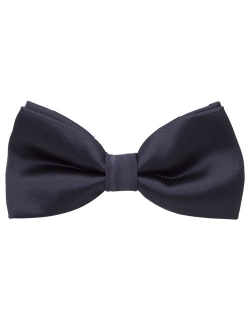 AWAYTR Men's Pre Tied Bow Ties for Wedding Party Fancy Plain Adjustable Bowties Necktie