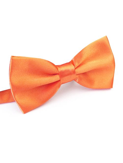 AWAYTR Men's Pre Tied Bow Ties for Wedding Party Fancy Plain Adjustable Bowties Necktie