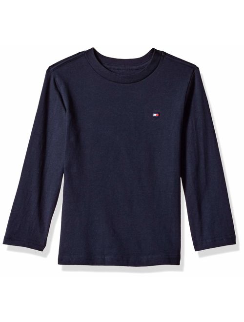 Tommy Hilfiger Boys' Dustin-bex Jersey Long Sleeve Tee