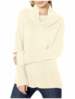 Women's Mixed Ribbed Detail Sweater