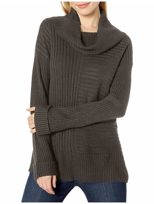 Calvin Klein Women's Mixed Ribbed Detail Sweater