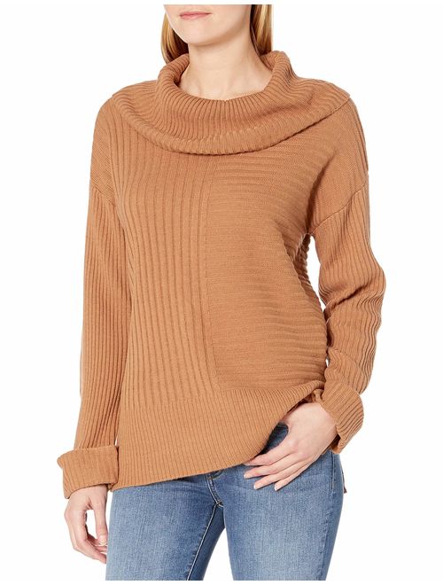 Calvin Klein Women's Mixed Ribbed Detail Sweater