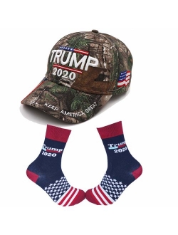 Donald Trump Hat 2020 Keep America Great Camo MAGA Hat Adjustable Baseball Hat