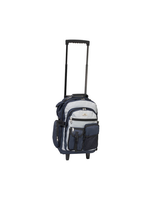 Everest Deluxe Wheeled Backpack 18.5"x 13.5"x 7"