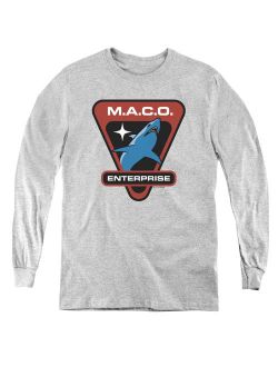 Star Trek - Maco Patch - Youth Long Sleeve Shirt - Small