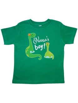 Nanas Boy Grandson Gift Dinosaur Toddler T-Shirt