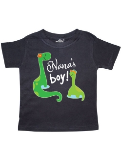 Nanas Boy Grandson Gift Dinosaur Toddler T-Shirt