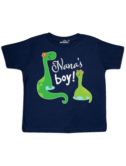 Nanas Boy Grandson Gift Dinosaur Toddler T-Shirt
