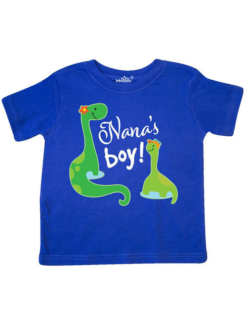 Nanas Boy Grandson Gift Dinosaur Toddler T-Shirt