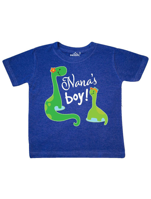 Nanas Boy Grandson Gift Dinosaur Toddler T-Shirt