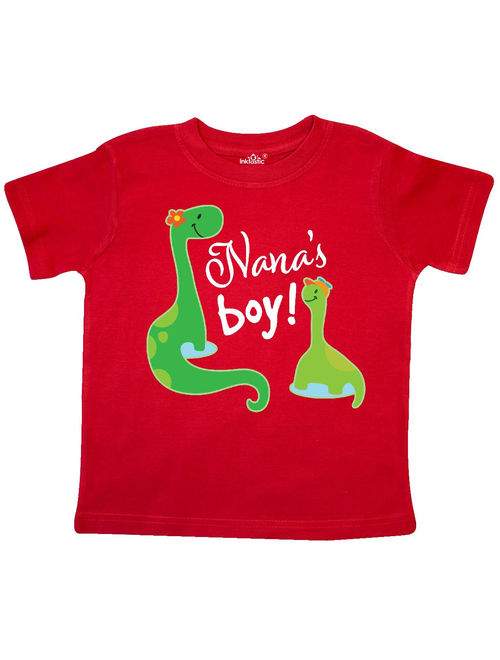 Nanas Boy Grandson Gift Dinosaur Toddler T-Shirt