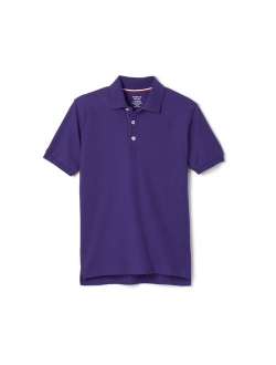 Boys School Uniform Short Sleeve Pique Polo Shirt (Little Boys & Big Boys)