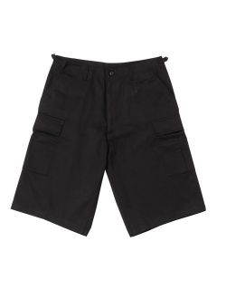 Extra Long Black BDU Cargo Short, Baggy, Urban - XL