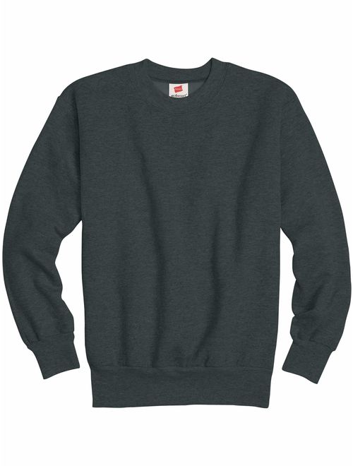 Hanes Boys 4-18 Ecosmart Fleece Crew Neck Sweatshirt