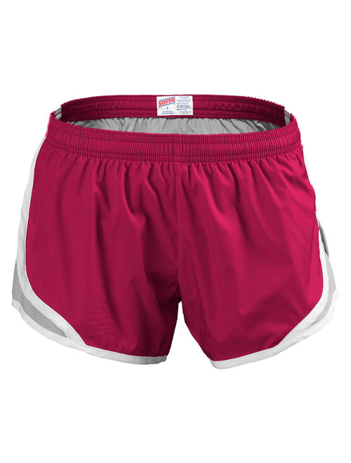 Soffe Girl's Contrast Mesh Team Shorty Short