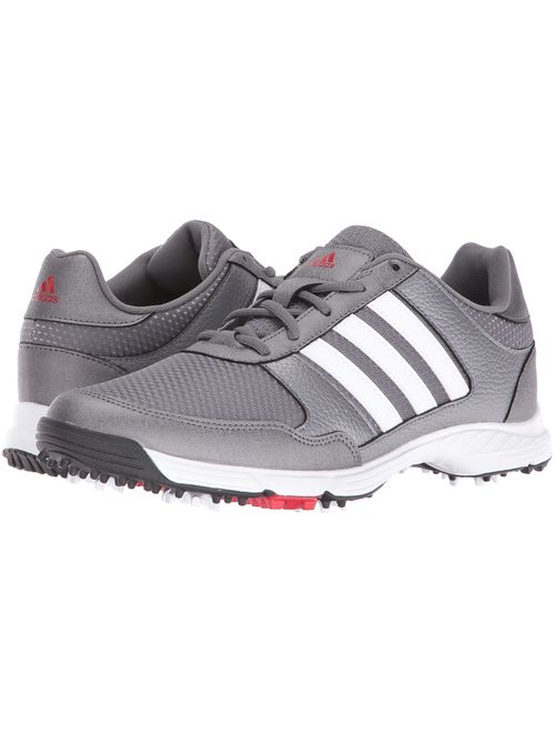 adidas Men's Iron Metallic/White 13 M US Tech Response Golf Shoe 