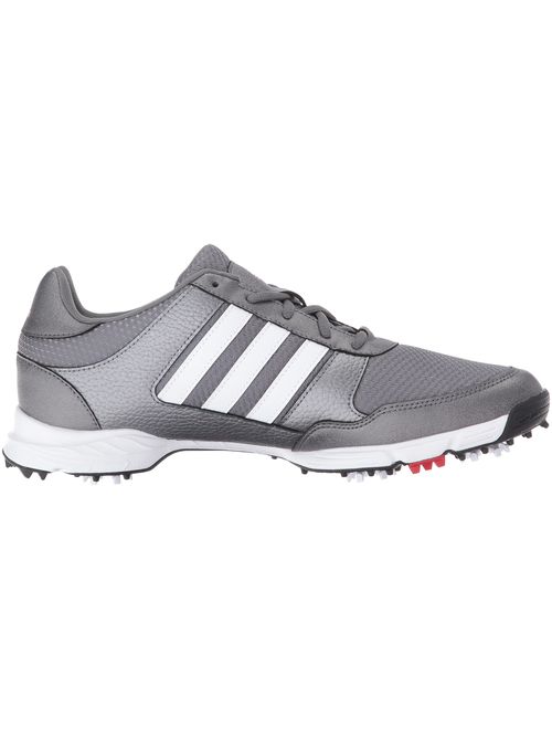 adidas Men's Iron Metallic/White 13 M US Tech Response Golf Shoe 