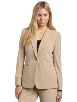 Women's Single Button Suit Jacket