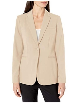 Women's Single Button Suit Jacket