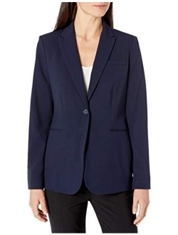 Women's Single Button Suit Jacket