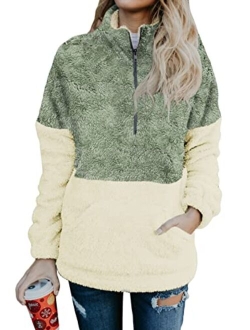 Chase Secret Womens Long Sleeve Zip Sweatshirt Fleece Pullover Outwear Coat Pockets(S-XXL)