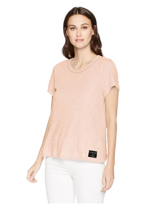 Calvin Klein Women's Essential T-Shirt Crew Neck